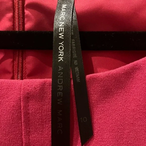 EUC Marc Andrew New York Pink A-line Lined Dress (10) - Picture 4 of 5